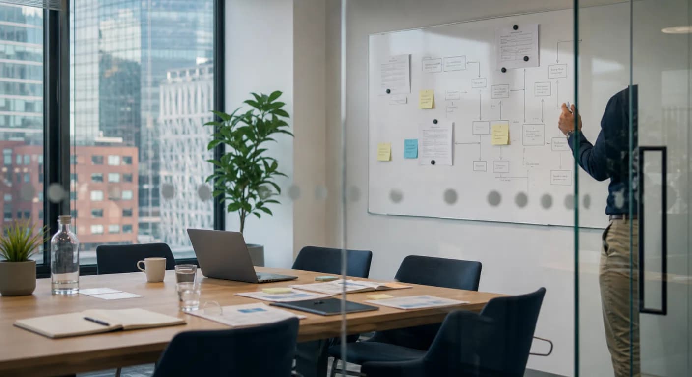 The AI Consultant Manchester delivery method, from Discovery to Production.